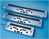 Picture of three Focus braille displays