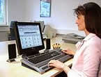 picture of a woman using Modular Evolution.